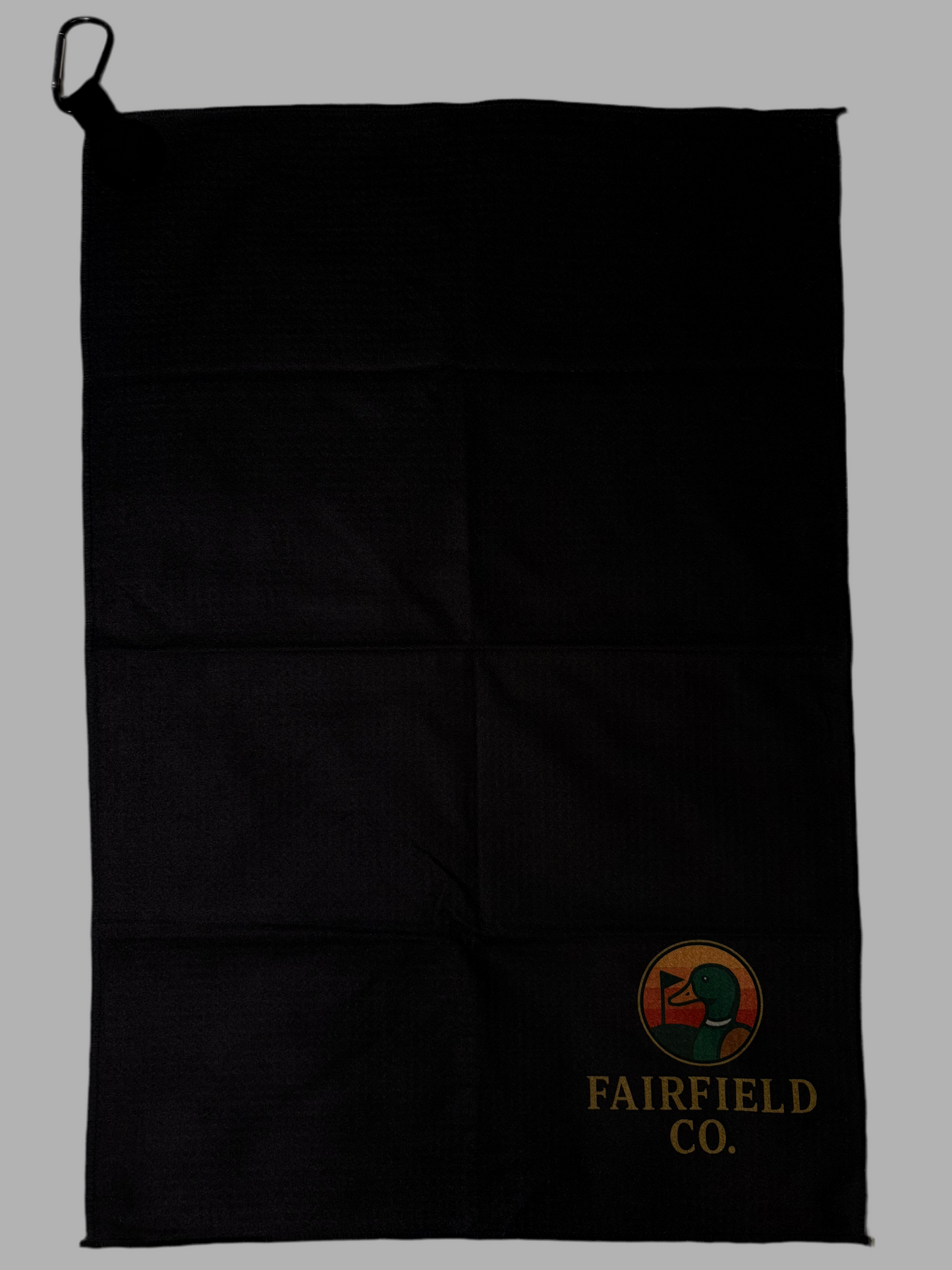Fairfield Co. Field & Fairway Towel — Premium Microfiber w/ Magnet & Clip